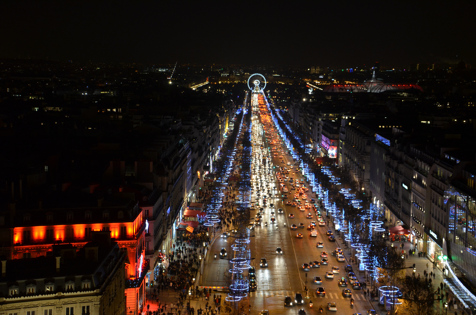 Champs Elysees at Night