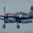 Chance Vought F4U-4 - landing