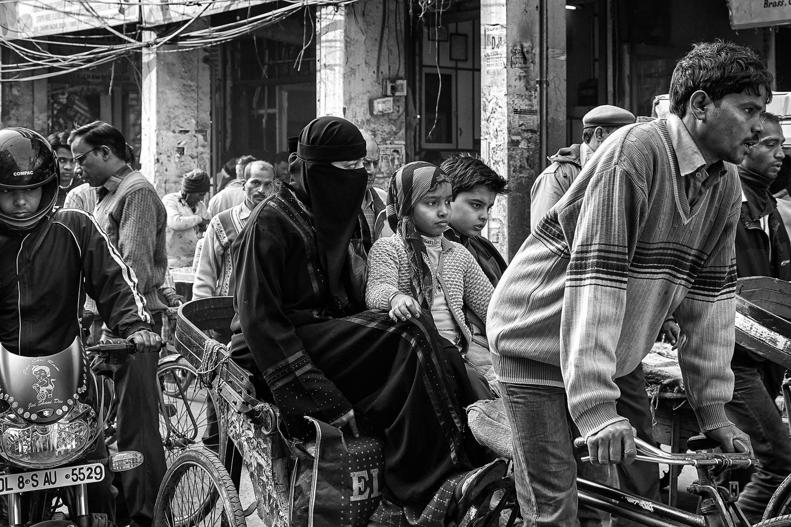 Chandni Chowk (Old Delhi, Indien)