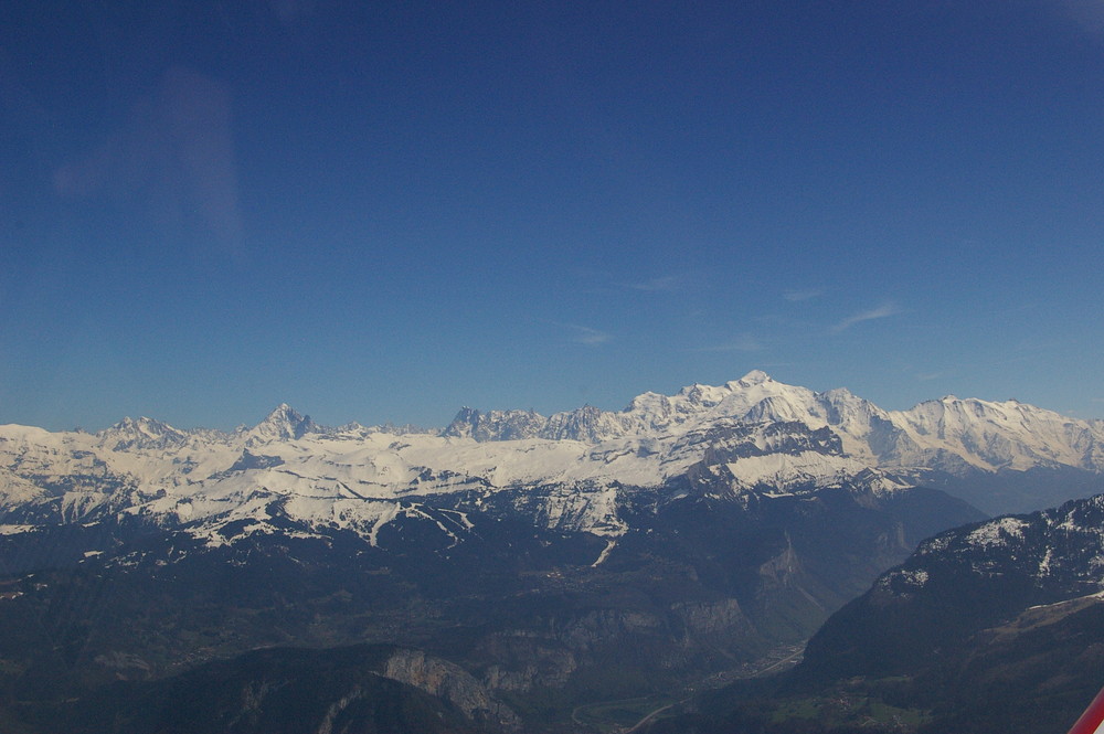 chaîne du mont blanc