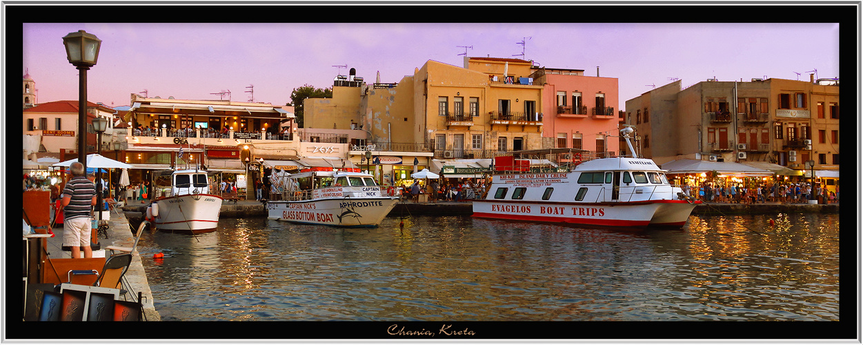 Chania, Abendstimmung