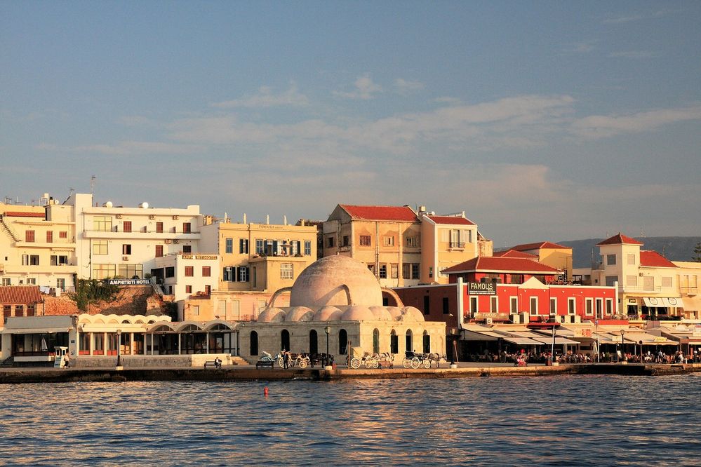 Chania am Abend