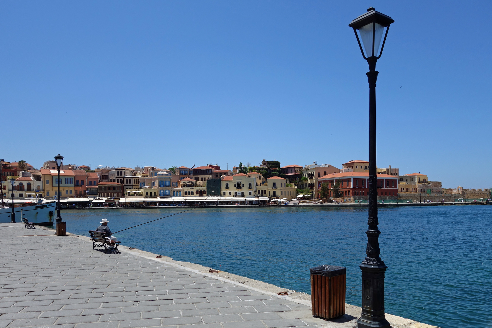 Chania, am Hafen