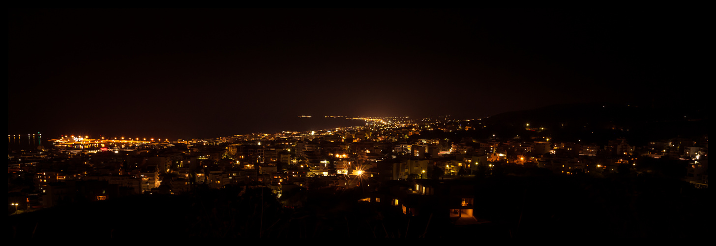 Chania at night