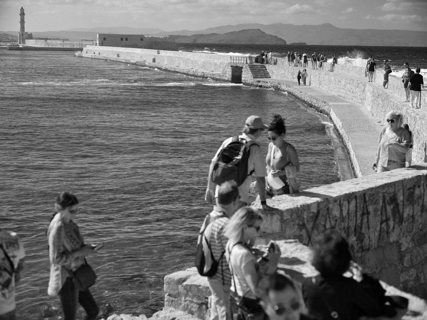 Chania, beim Hafen