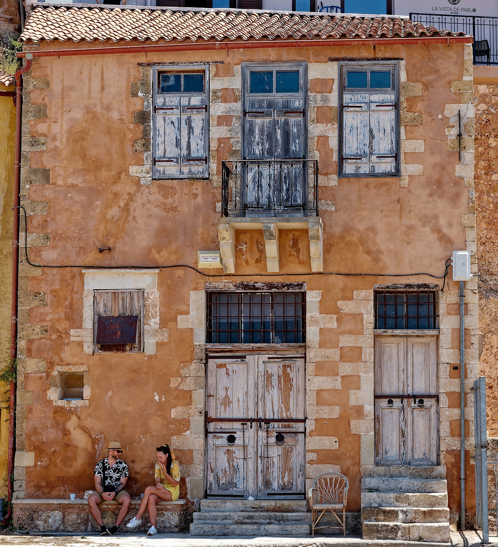 Chania, im Hafenviertel