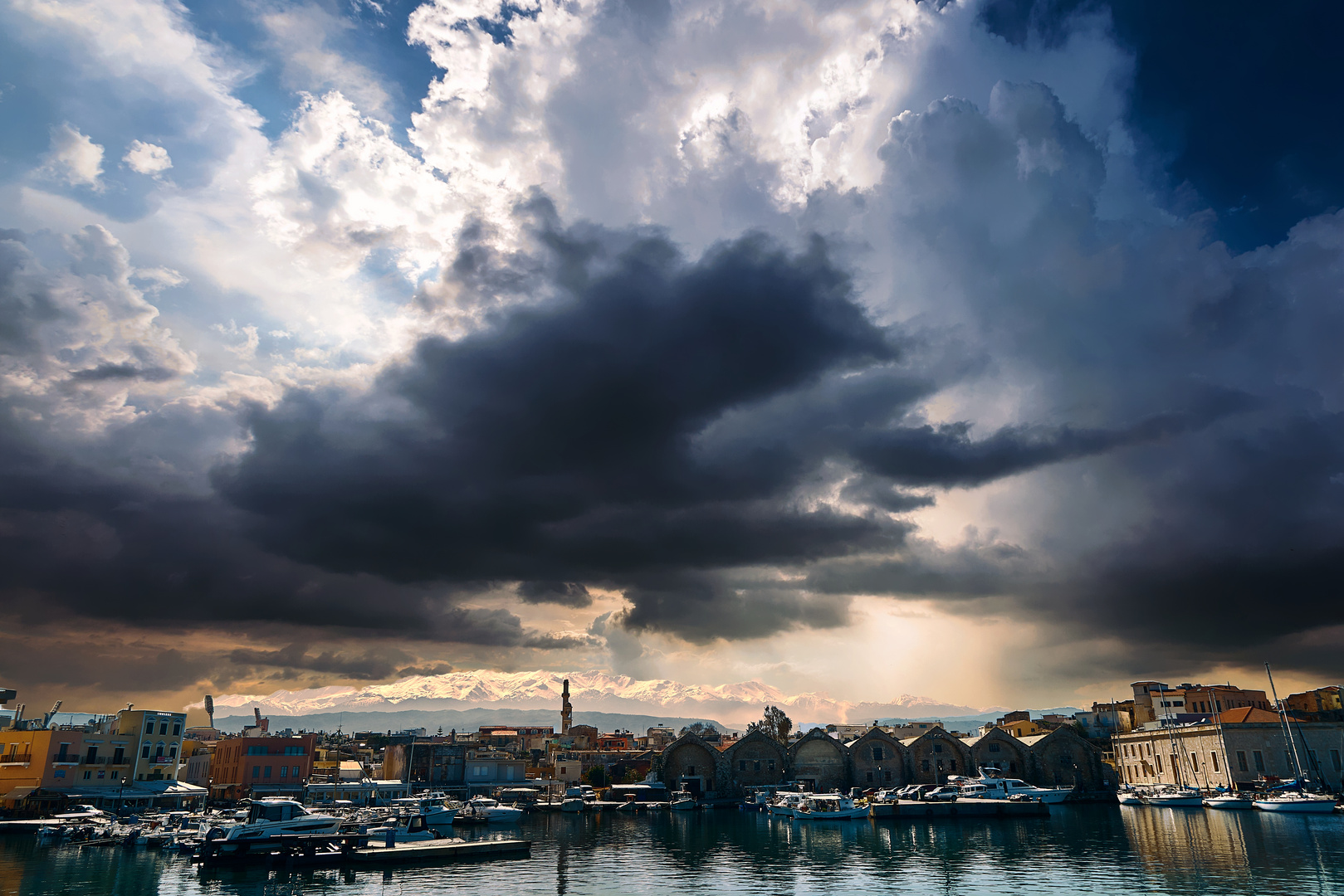 Chania im Winter