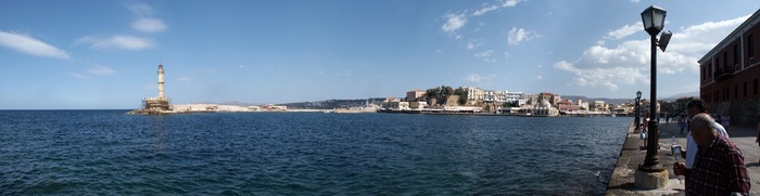 Chania (Kreta) - Ein Blick auf den Hafen