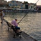 Chania, Kreta zwischen Tag und Abend / Street # 439