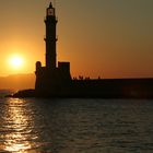 Chania sunset