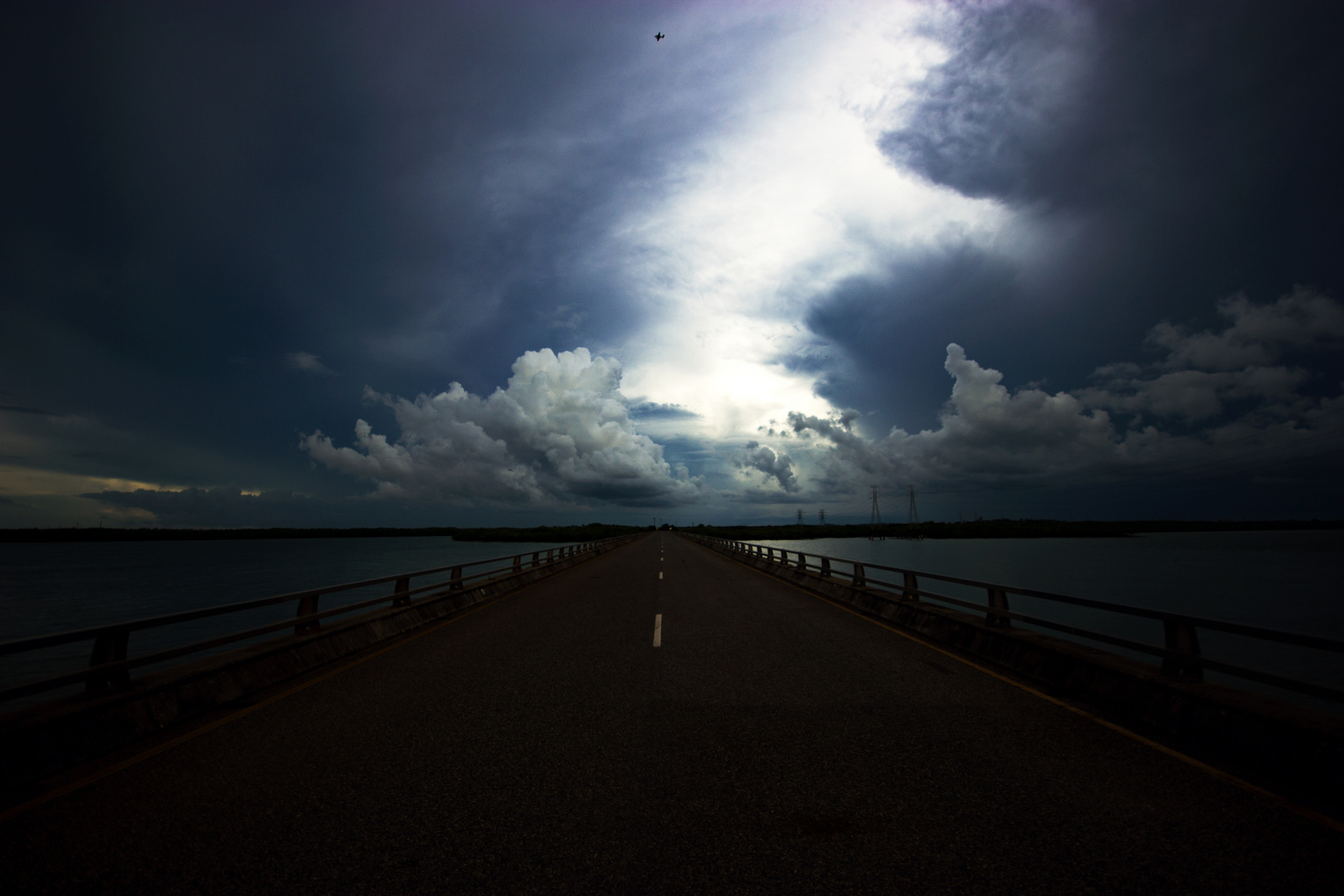 Channel Island Bridge: Between the storms