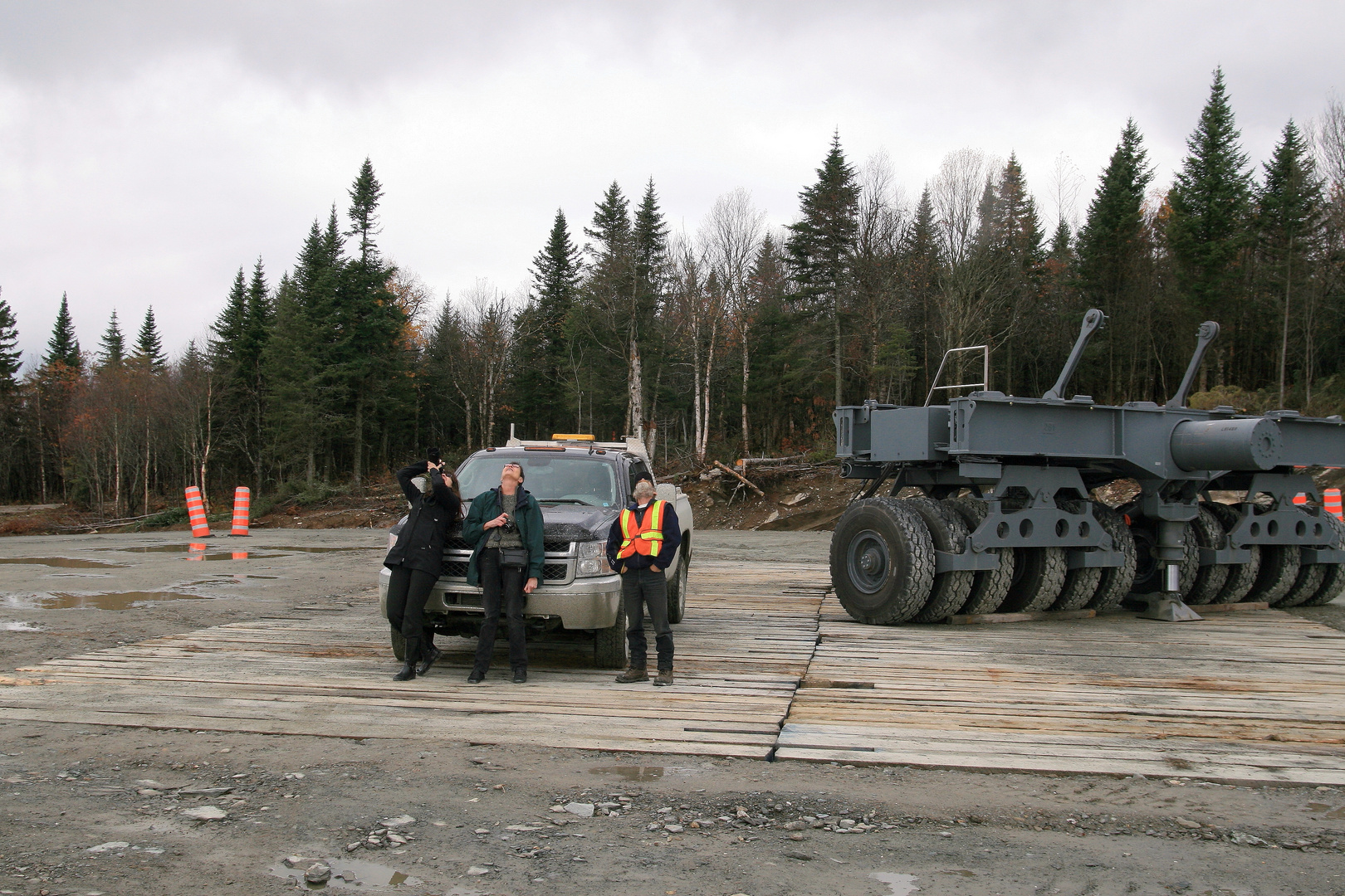 Chantier éolien du Massif du Sud Québec