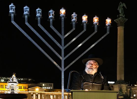 Chanukka-Fest in Stuttgart
