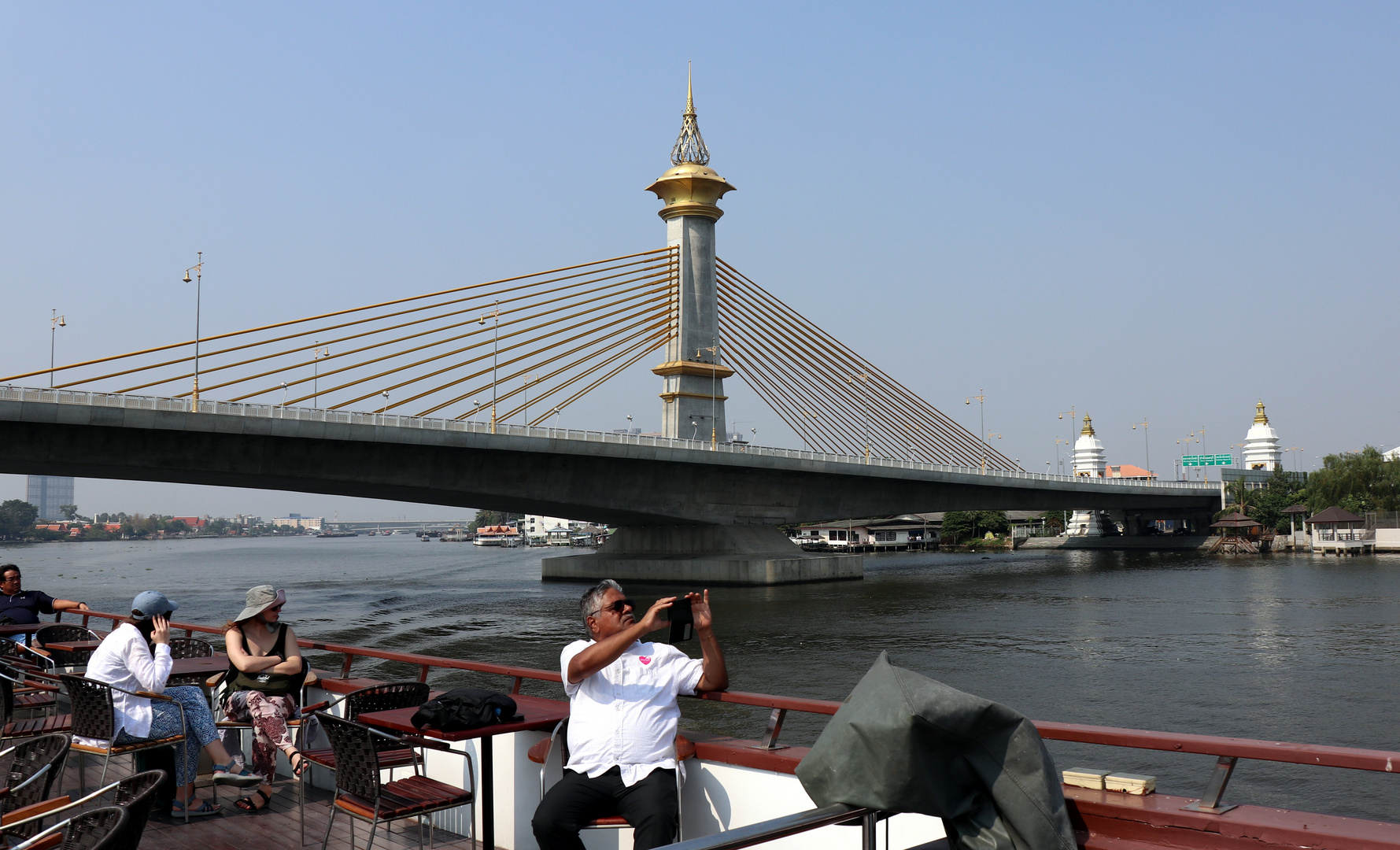 Chao Phraya River Brücke