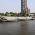 Chao Phraya River, das geschleppte