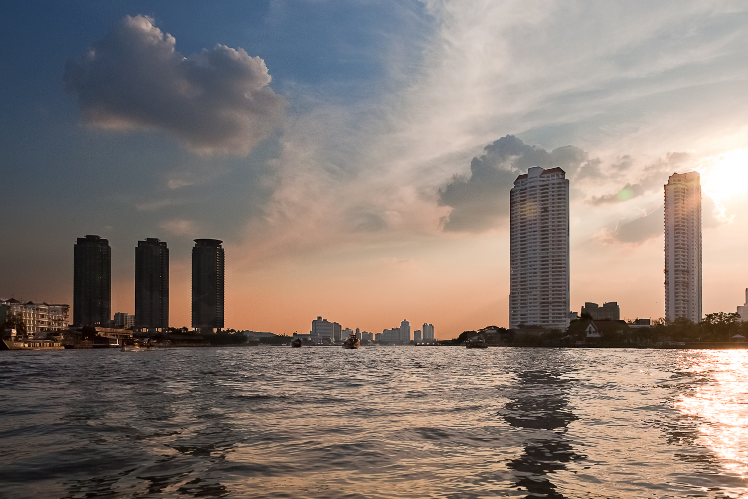 Chao Phraya sunset