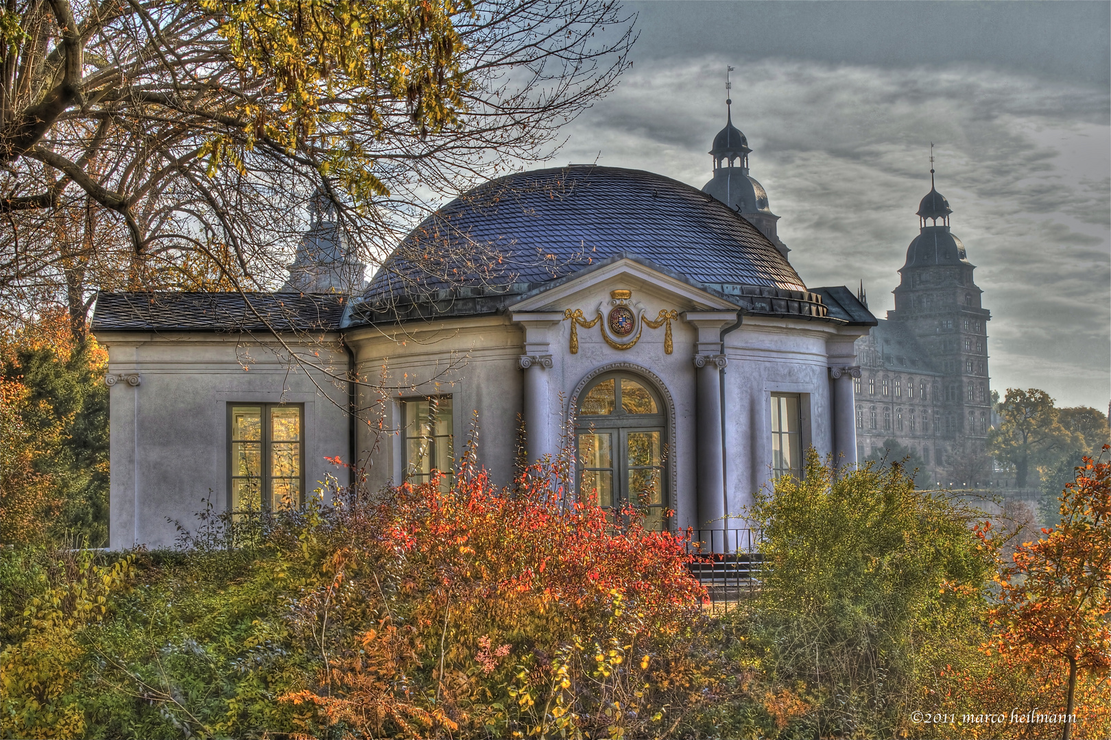 Chapel in the autumn