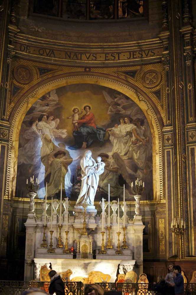 Chapelle de la Vierge, St-Eustache de Paris