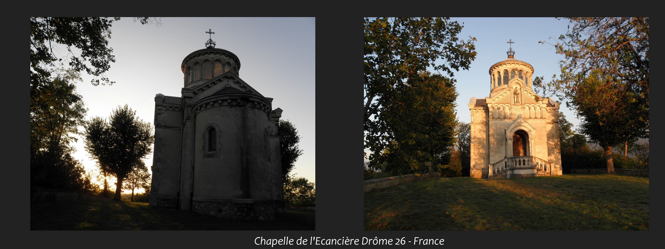Chapelle de l'Ecancière - Drôme 26 - France