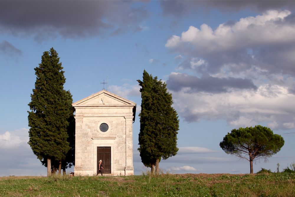 Chapelle della Madonna di Vitaleta (Farbversion)