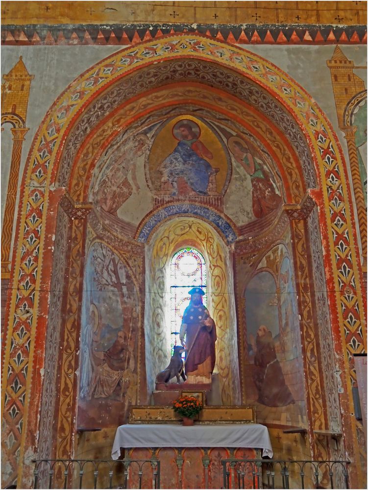 Chapelle Saint-Roch (avec son chien)