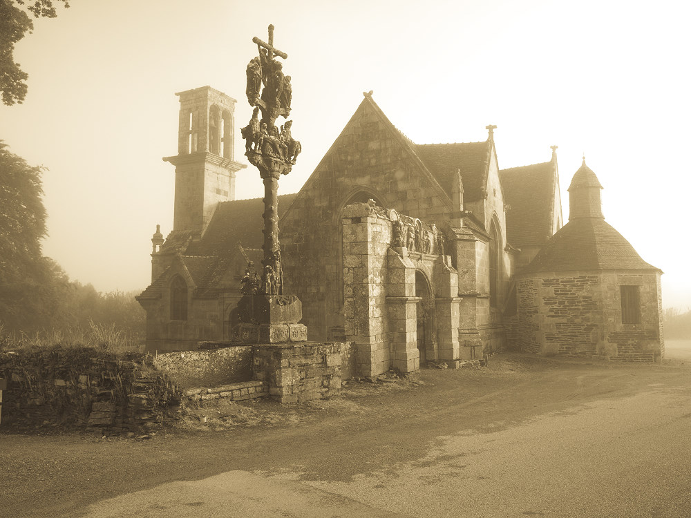 Chapelle Saint Sébastien à Saint Segal - Finistere / Bretagne