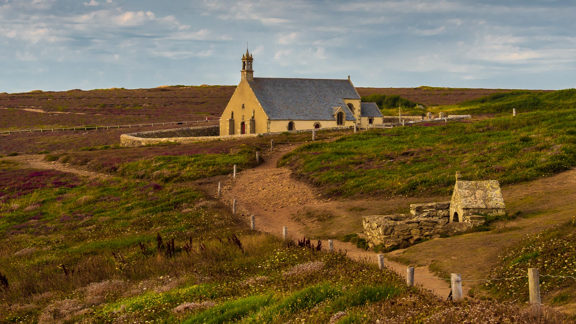 Chapelle Saint-They an der Pointe du Van