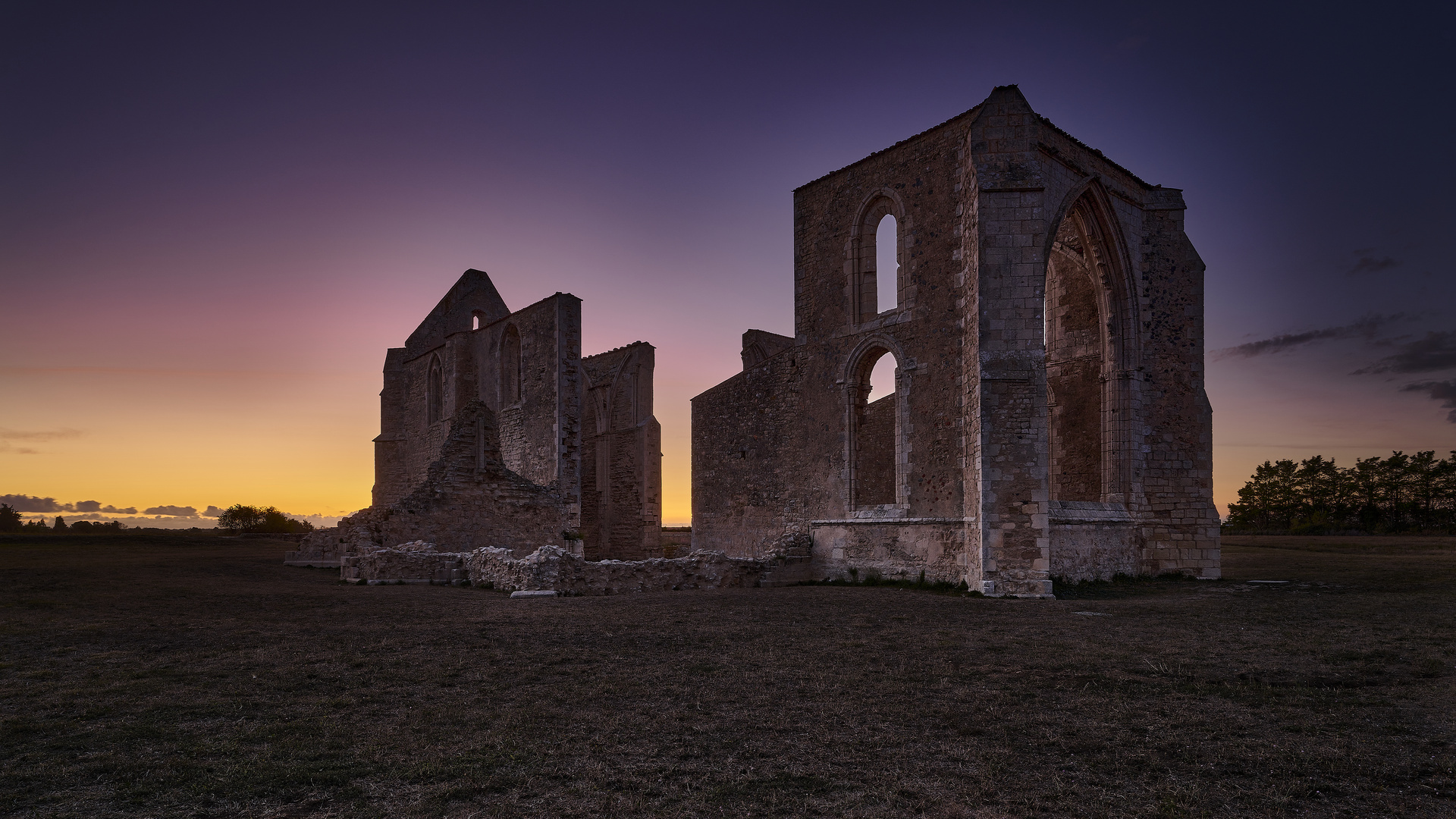 Chapels and churches - Ancient culture's decline