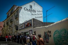 Chapito das Kulturlokal Nähe Castelo de São Jorge