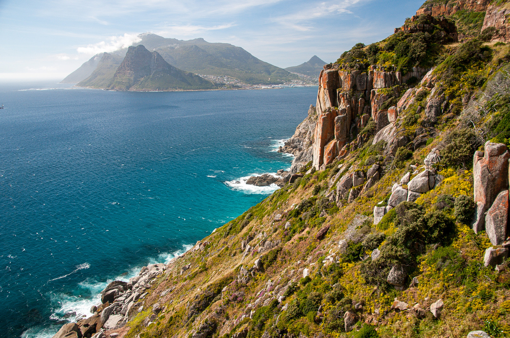 Chapmans Peak auf der Kap Halbinsel (Südafrika)