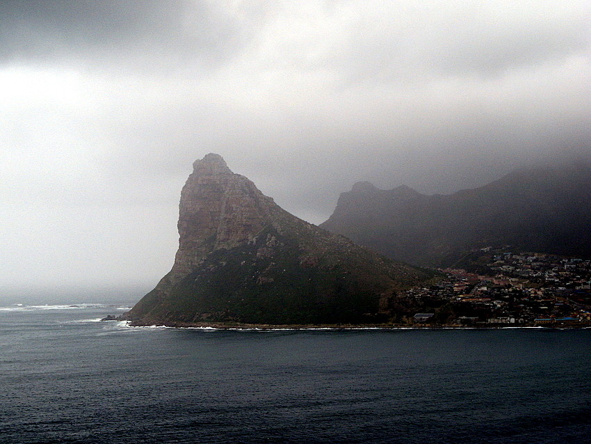 Chapman's Peak im Nebel