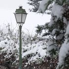 CHAPONNAY (Rhône) France - sous la neige