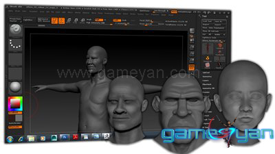 Character sculpting desinger