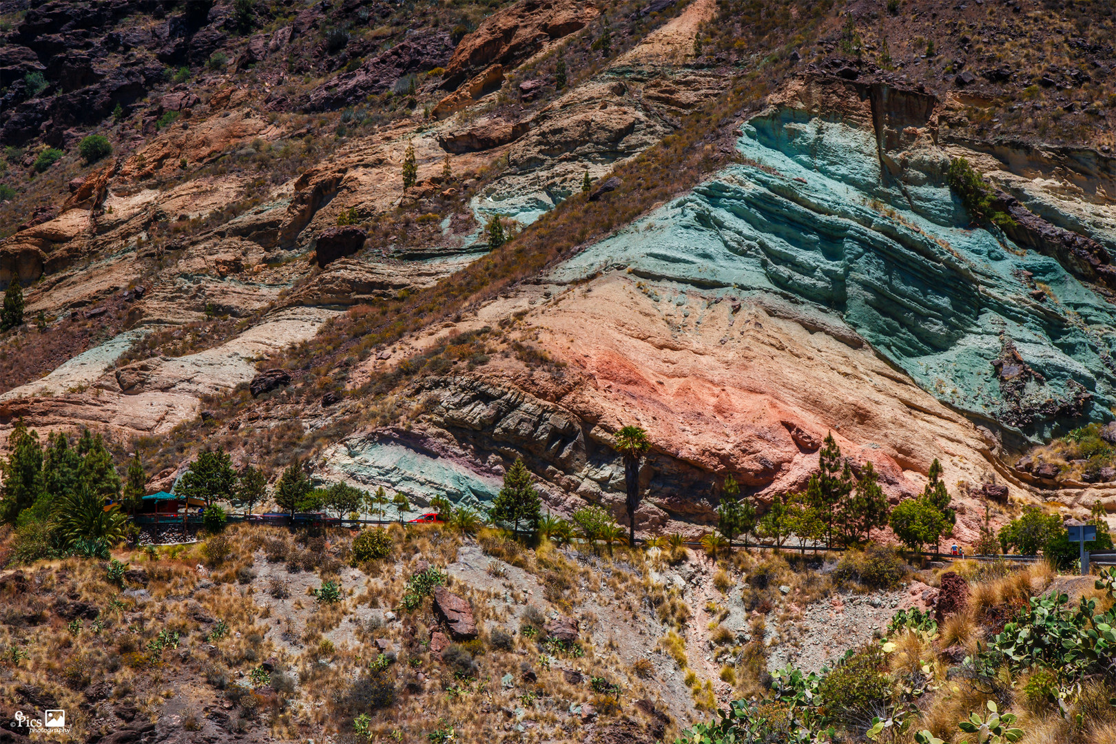 Charcos Azules Felsen - Kanaren650