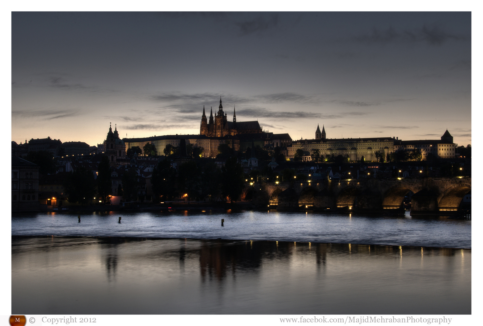 Charels Bridge and Castle of Prague 2