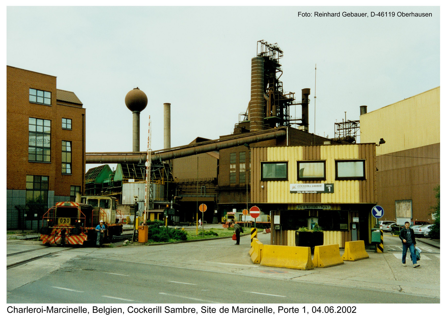 Charleroi-Marcinelle, Belgien, Cockerill Sambre, Site de Marcinelle, 2002