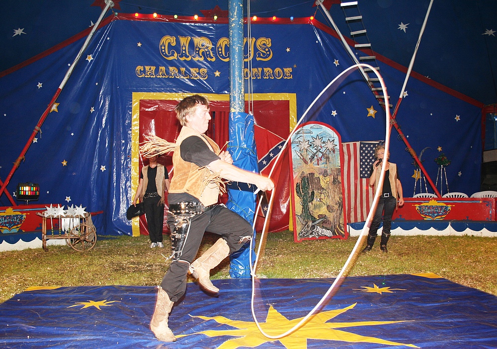 Charles Monroe mit dem Lasso (Vorstellung am 28.06.2012)12