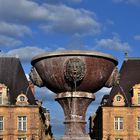 Charleville, place ducale, la fontaine