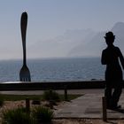 CHARLIE CHAPLIN IN CORSIER / VEVEY - Montreux Riviera