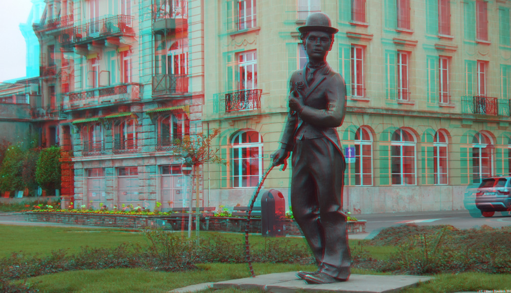 Charlie Chaplin in Vevey