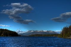 Charlotte Lake this morning ...