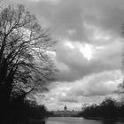 Charlottenburg Palace In B&W