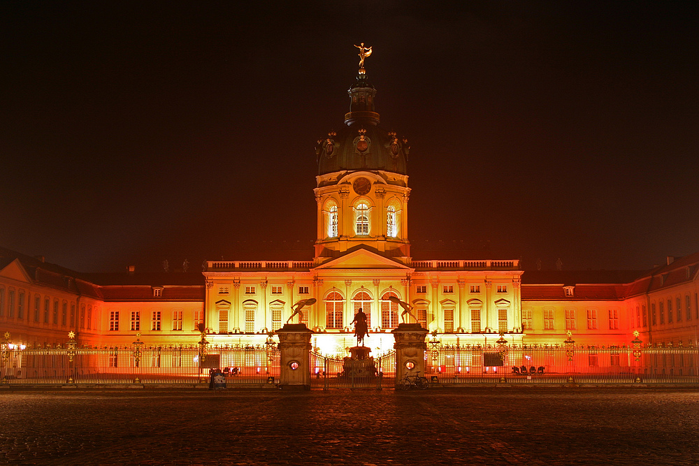 Charlottenburger Schloß beim Festival of Lights 2010