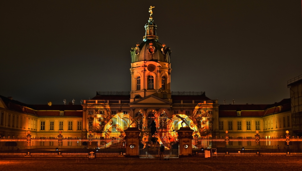 Charlottenburger Schloss - Festival of lights Berlin 07-