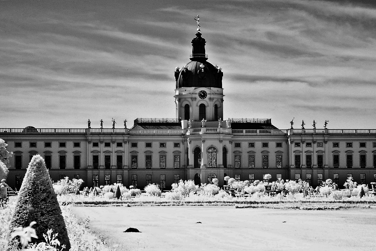 Charlottenburger Schloss von der Rückseite