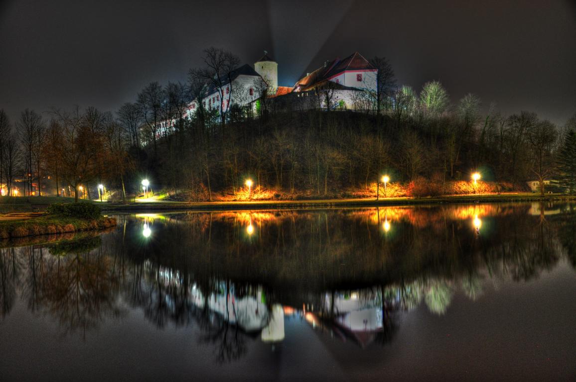 Charlottensee Bad Iburg - Blick aufs Schloss