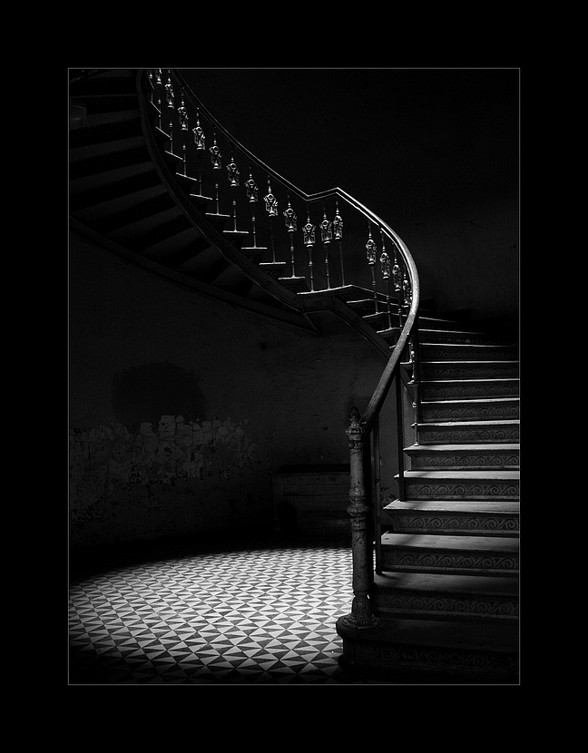 Charme der alten Treppe