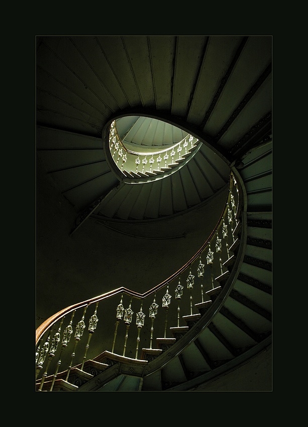 Charme der alten Treppe