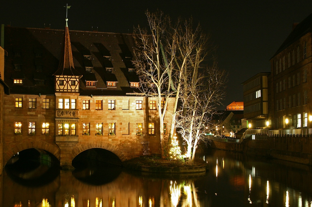 Charme von Nürnberg bei Nacht