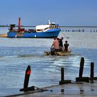 Charron, le port du Pavé, départ en mer